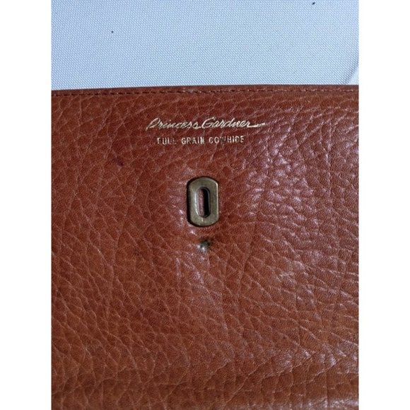 Princess Gardner Full Grain Cowhide Leather Wallet -Multiple‎ Flaws (6a5) - Picture 3 of 9